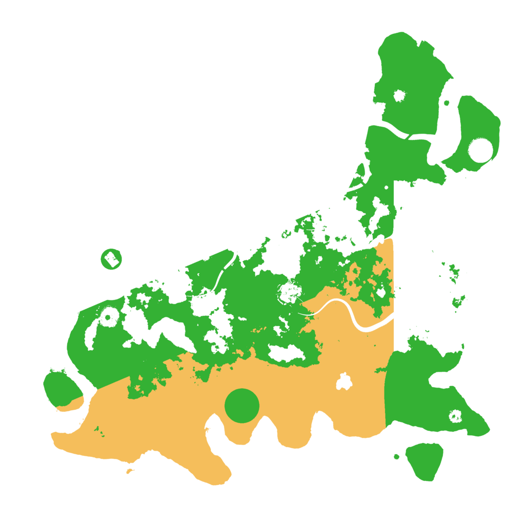 Biome Rust Map: Procedural Map, Size: 4000, Seed: 1141471164
