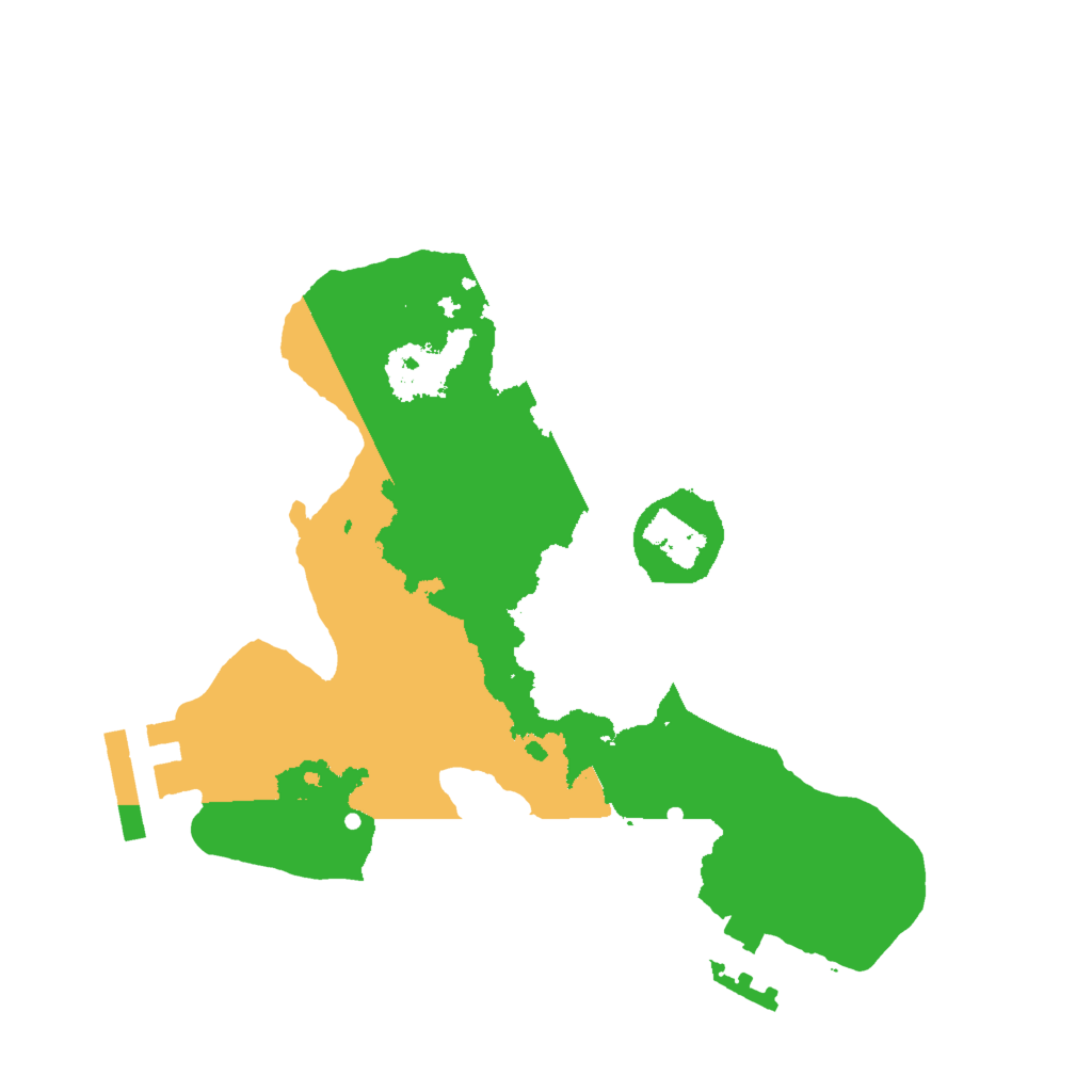 Biome Rust Map: Procedural Map, Size: 2000, Seed: 3012