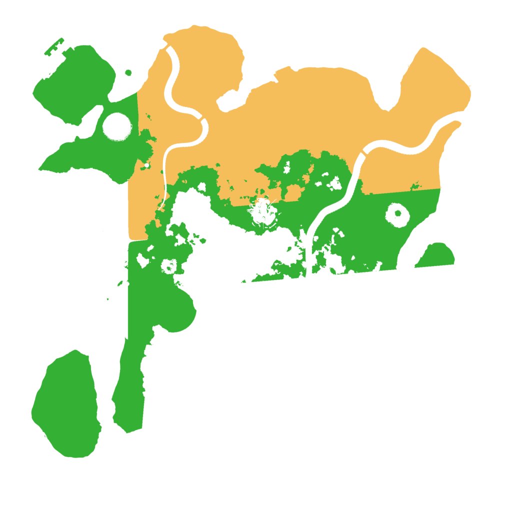 Biome Rust Map: Procedural Map, Size: 3250, Seed: 62352