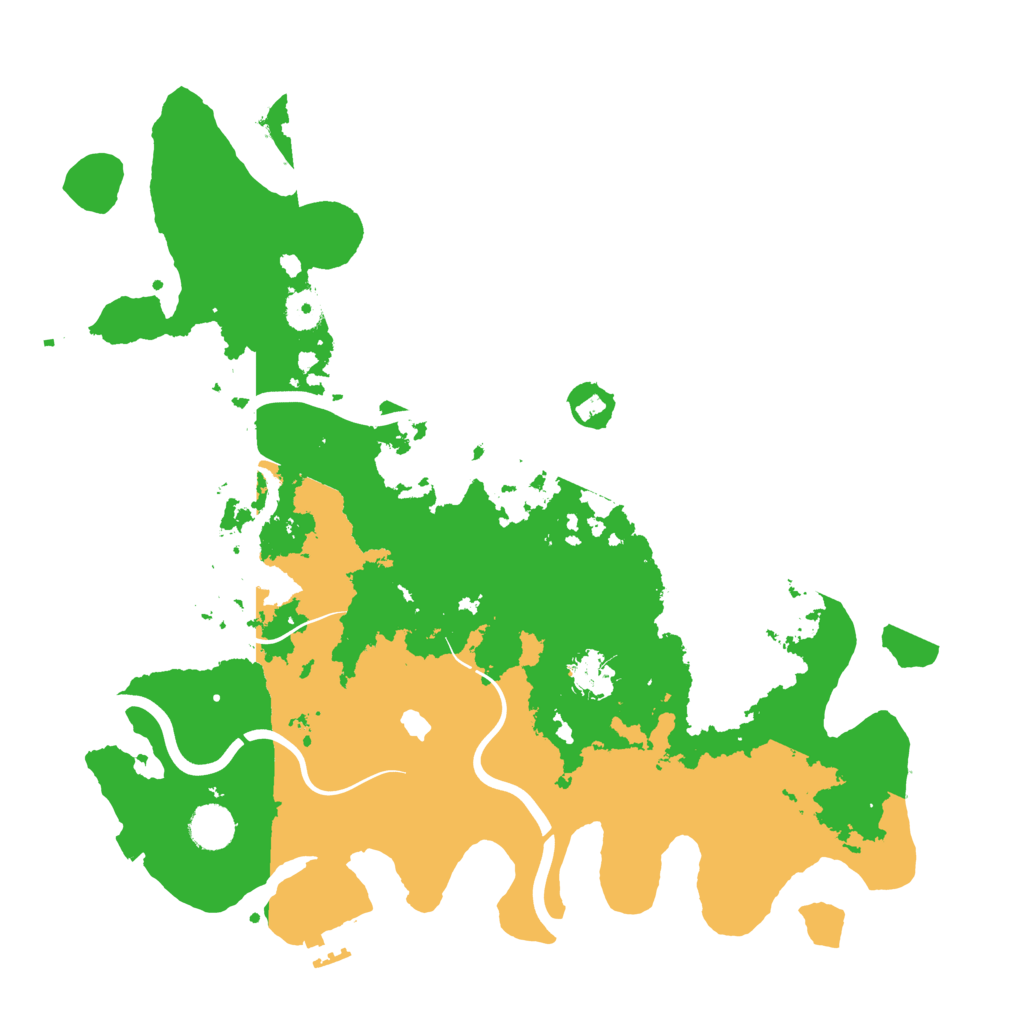 Biome Rust Map: Procedural Map, Size: 4000, Seed: 200510075