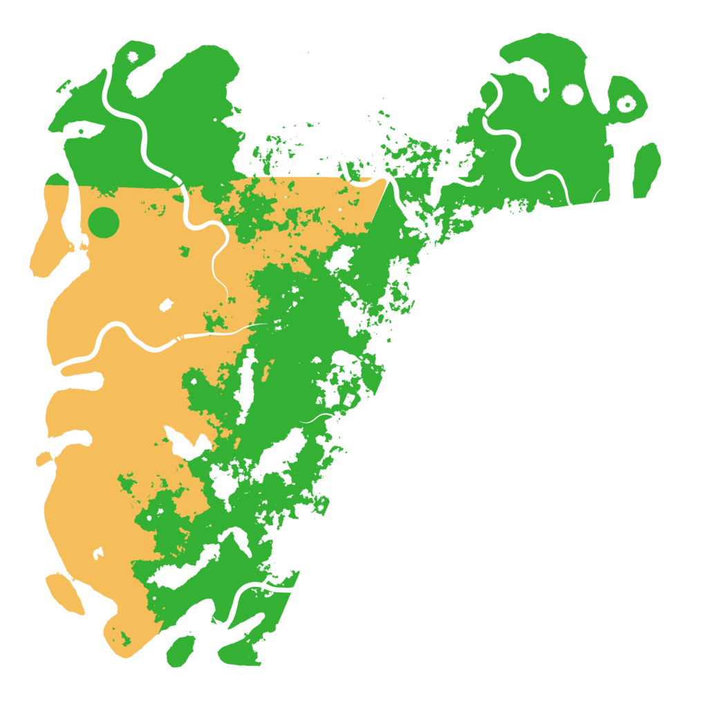 Biome Rust Map: Procedural Map, Size: 6000, Seed: 789213