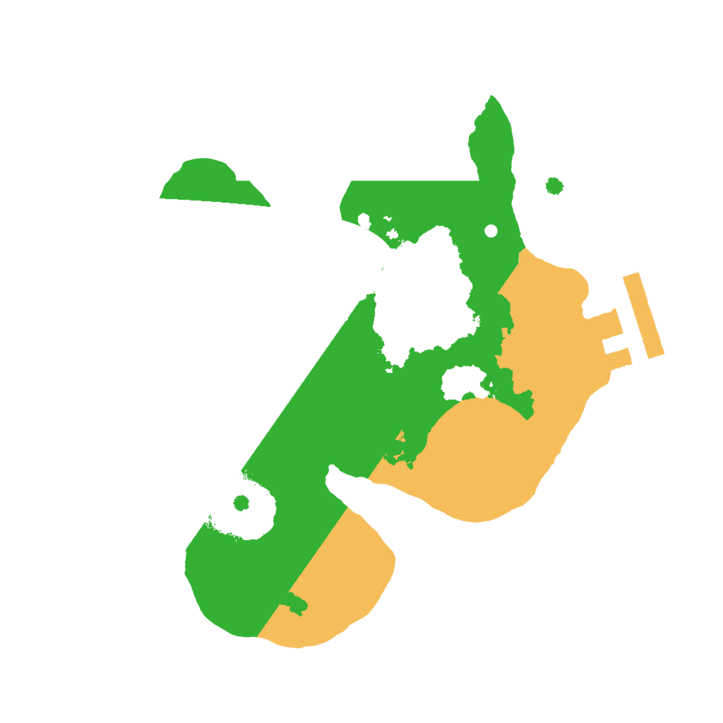 Biome Rust Map: Procedural Map, Size: 1700, Seed: 198925658