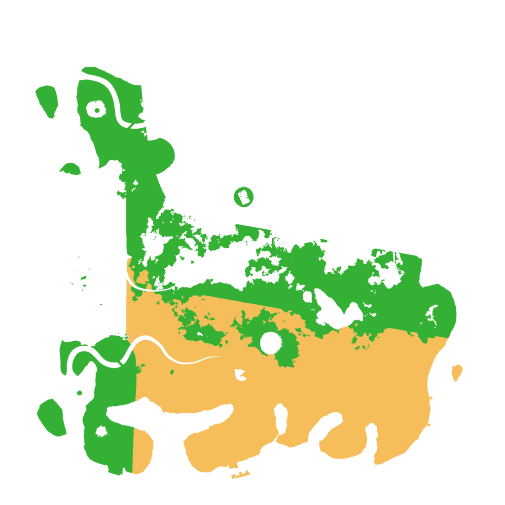 Biome Rust Map: Procedural Map, Size: 4096, Seed: 4564