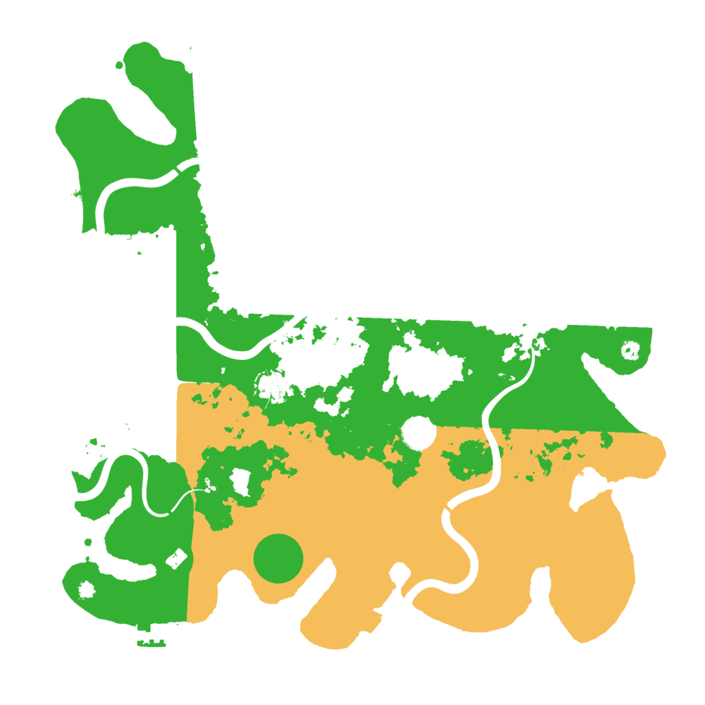 Biome Rust Map: Procedural Map, Size: 3750, Seed: 830396853