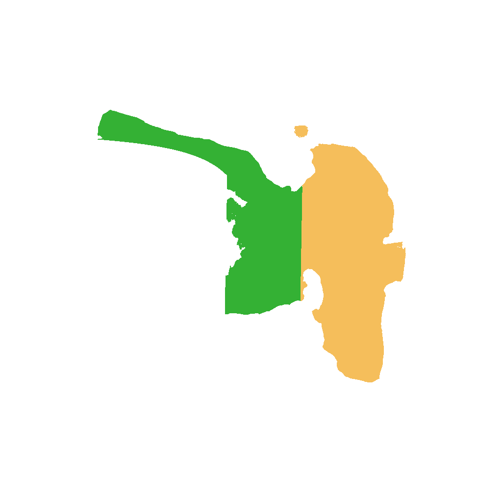 Biome Rust Map: Procedural Map, Size: 1500, Seed: 45736