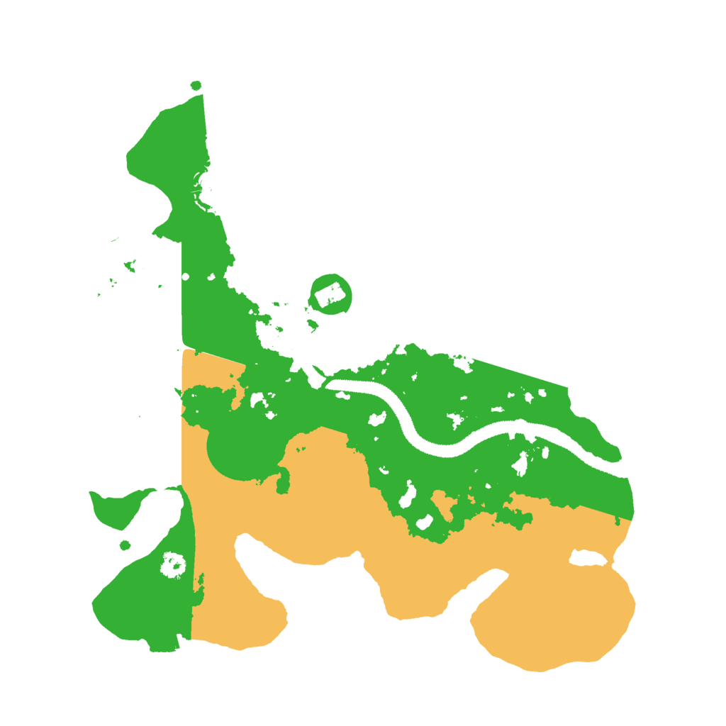 Biome Rust Map: Procedural Map, Size: 2850, Seed: 589681882