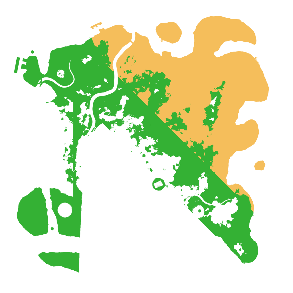 Biome Rust Map: Procedural Map, Size: 3750, Seed: 1821895933