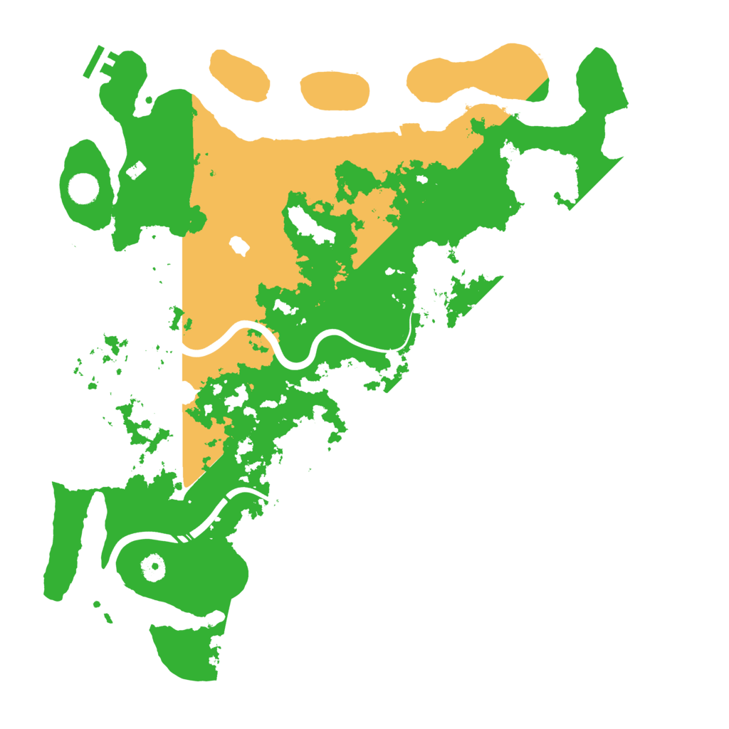 Biome Rust Map: Procedural Map, Size: 4250, Seed: 31072025