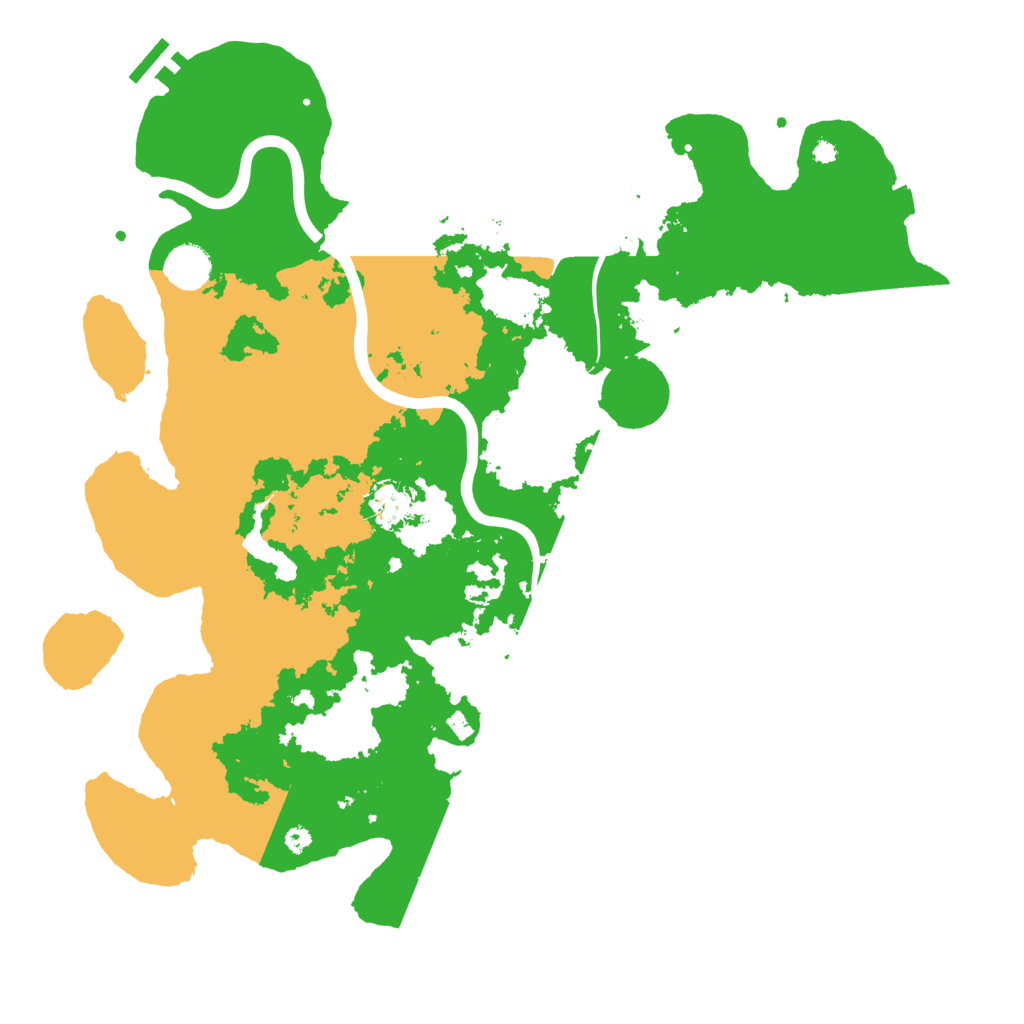 Biome Rust Map: Procedural Map, Size: 4000, Seed: 1241233404
