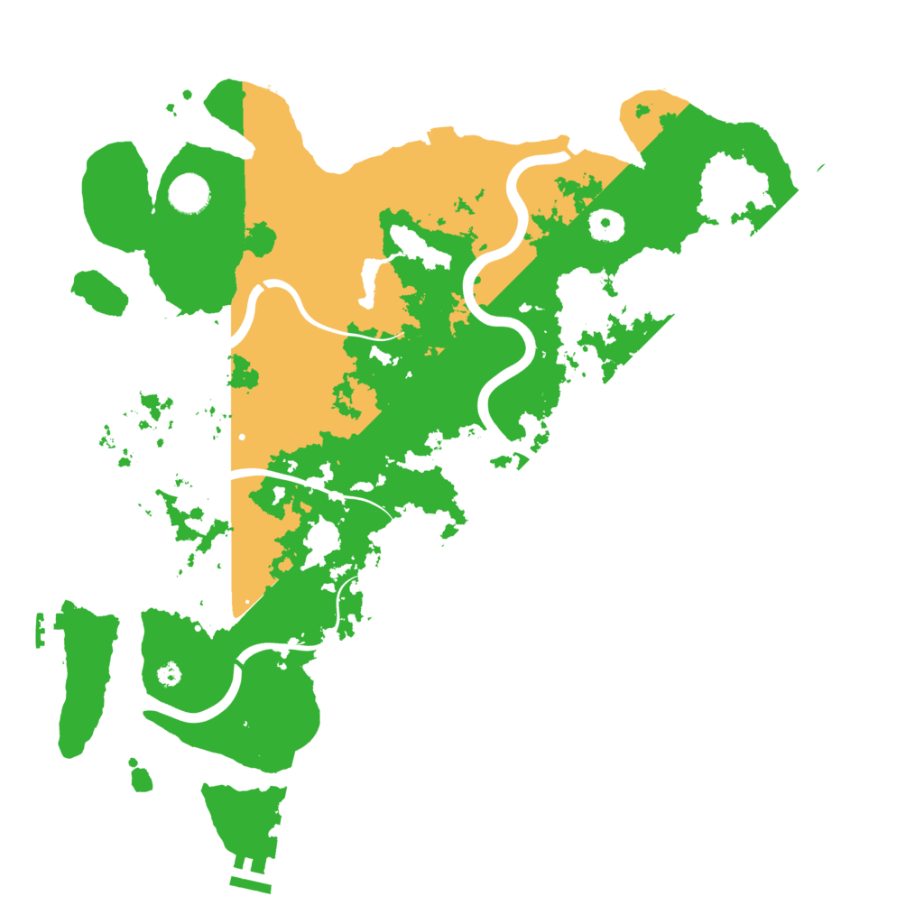 Biome Rust Map: Procedural Map, Size: 4000, Seed: 31072025