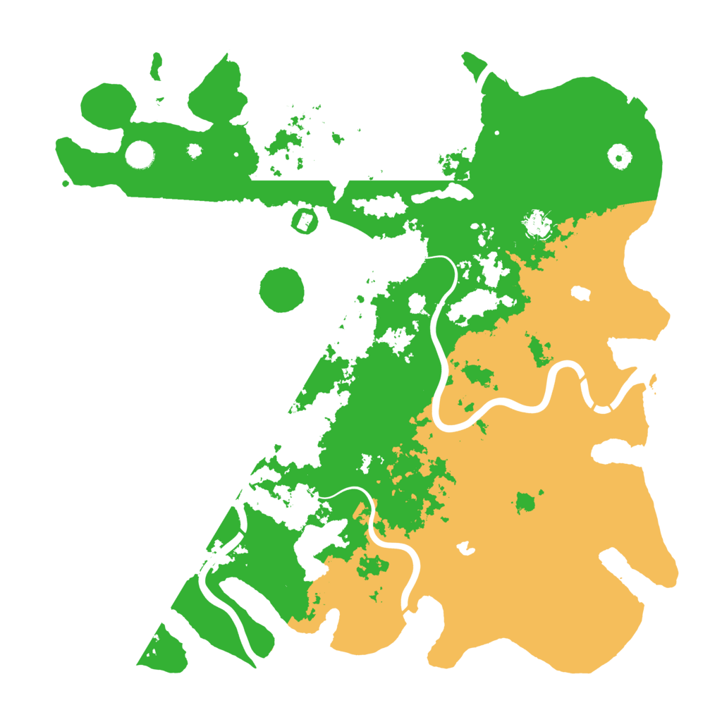 Biome Rust Map: Procedural Map, Size: 4500, Seed: 1967911341