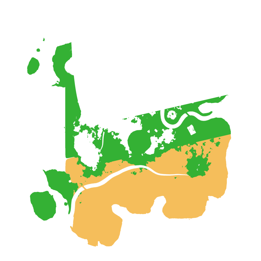 Biome Rust Map: Procedural Map, Size: 3000, Seed: 1738020719