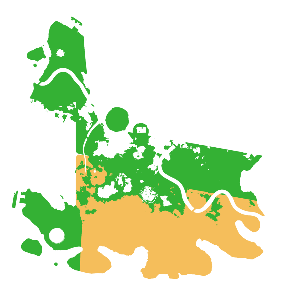 Biome Rust Map: Procedural Map, Size: 3500, Seed: 1903114882