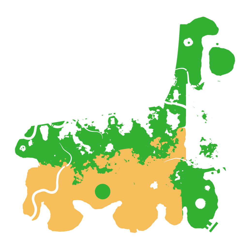 Biome Rust Map: Procedural Map, Size: 4250, Seed: 1023661472