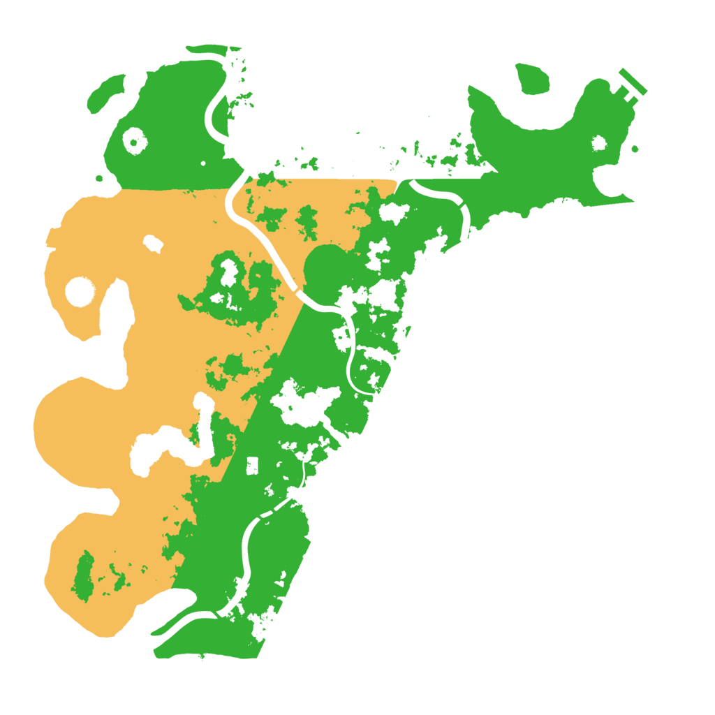 Biome Rust Map: Procedural Map, Size: 4250, Seed: 559084717