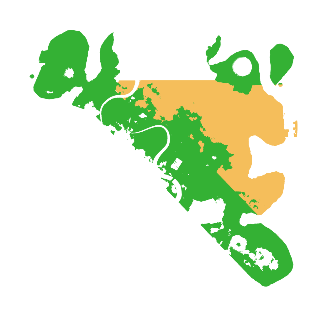 Biome Rust Map: Procedural Map, Size: 3000, Seed: 27253