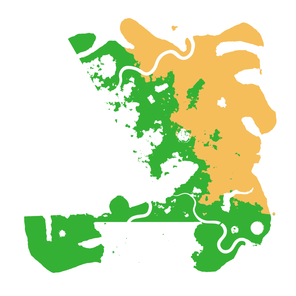 Biome Rust Map: Procedural Map, Size: 4000, Seed: 966103046