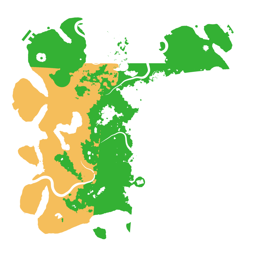 Biome Rust Map: Procedural Map, Size: 4000, Seed: 784645375