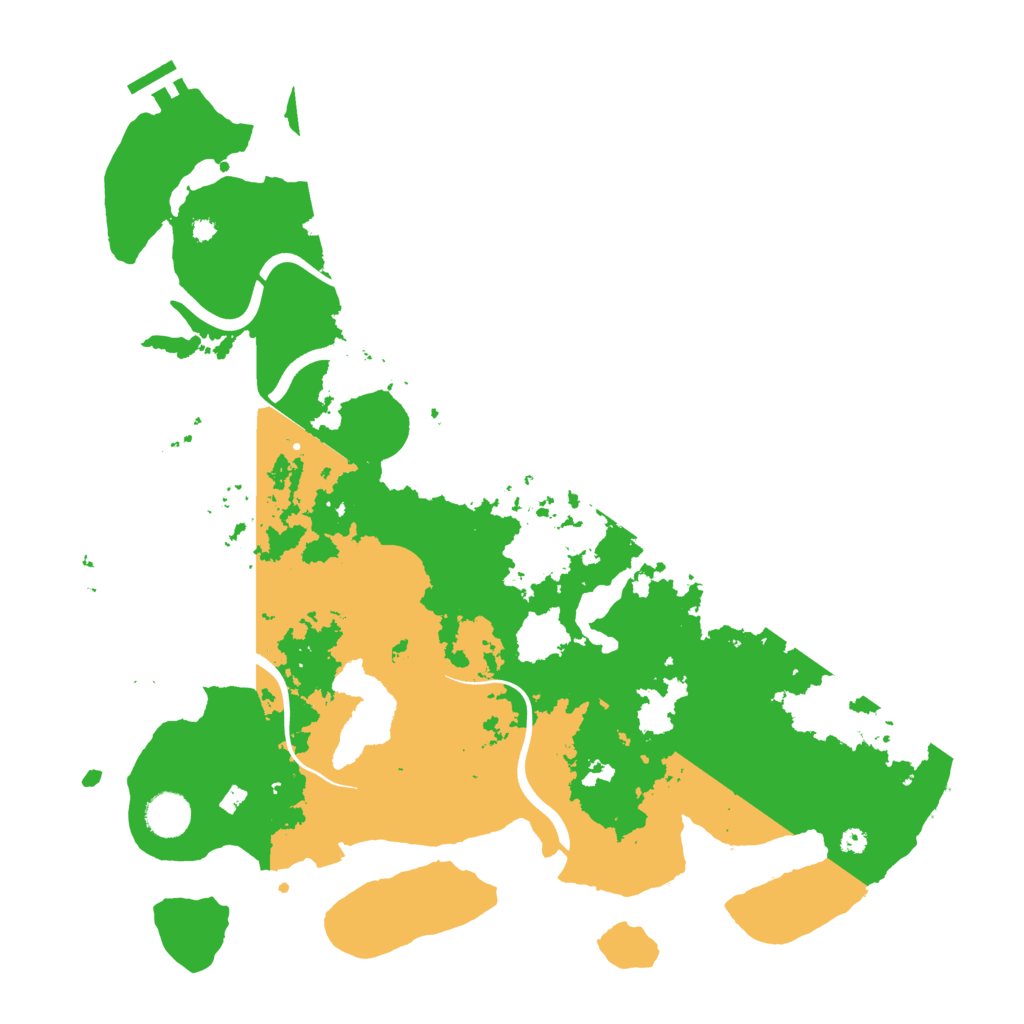 Biome Rust Map: Procedural Map, Size: 4000, Seed: 1029114788