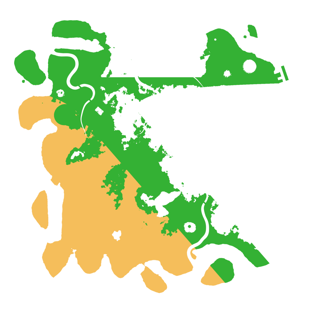 Biome Rust Map: Procedural Map, Size: 4096, Seed: 1521617490