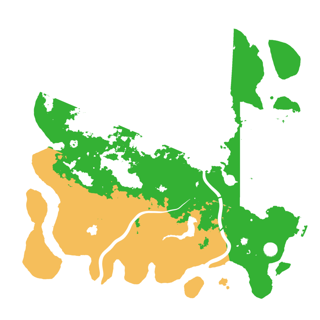 Biome Rust Map: Procedural Map, Size: 4000, Seed: 1347