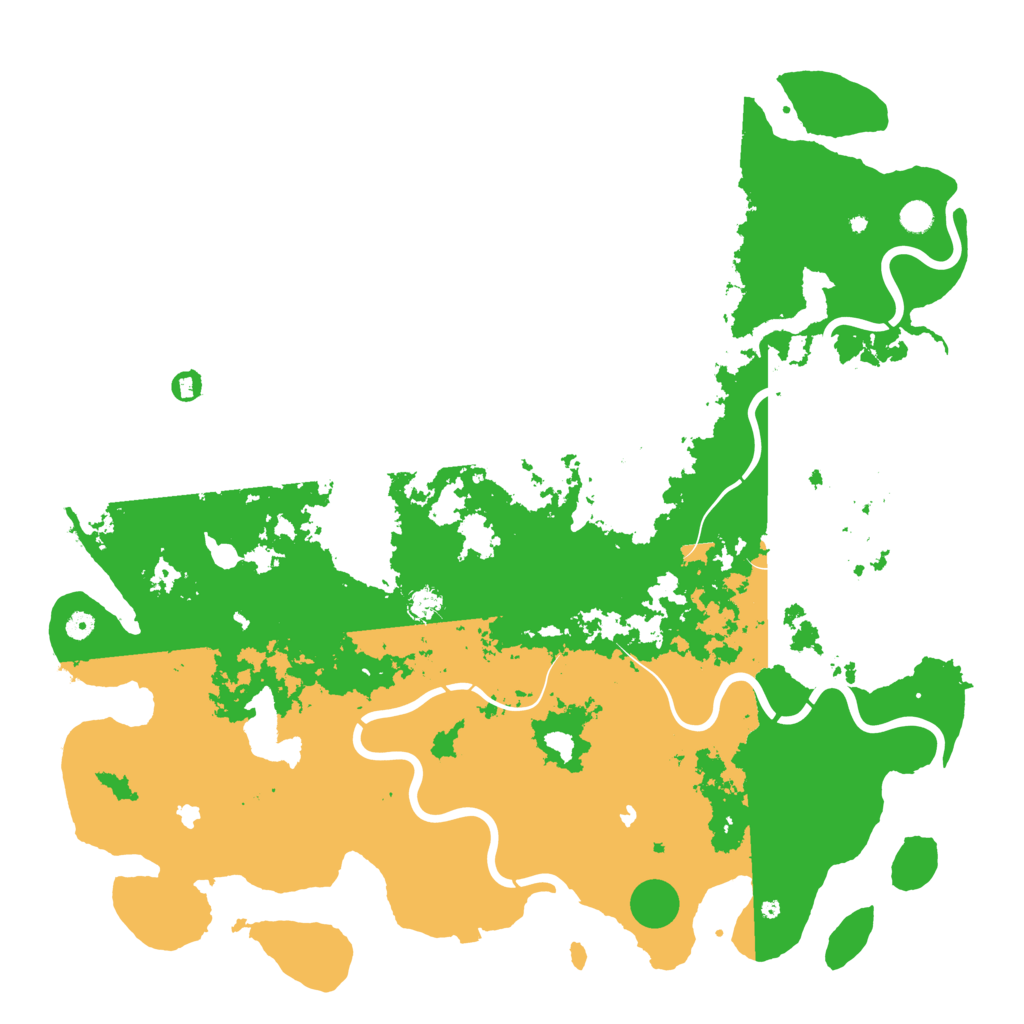 Biome Rust Map: Procedural Map, Size: 5500, Seed: 315605597
