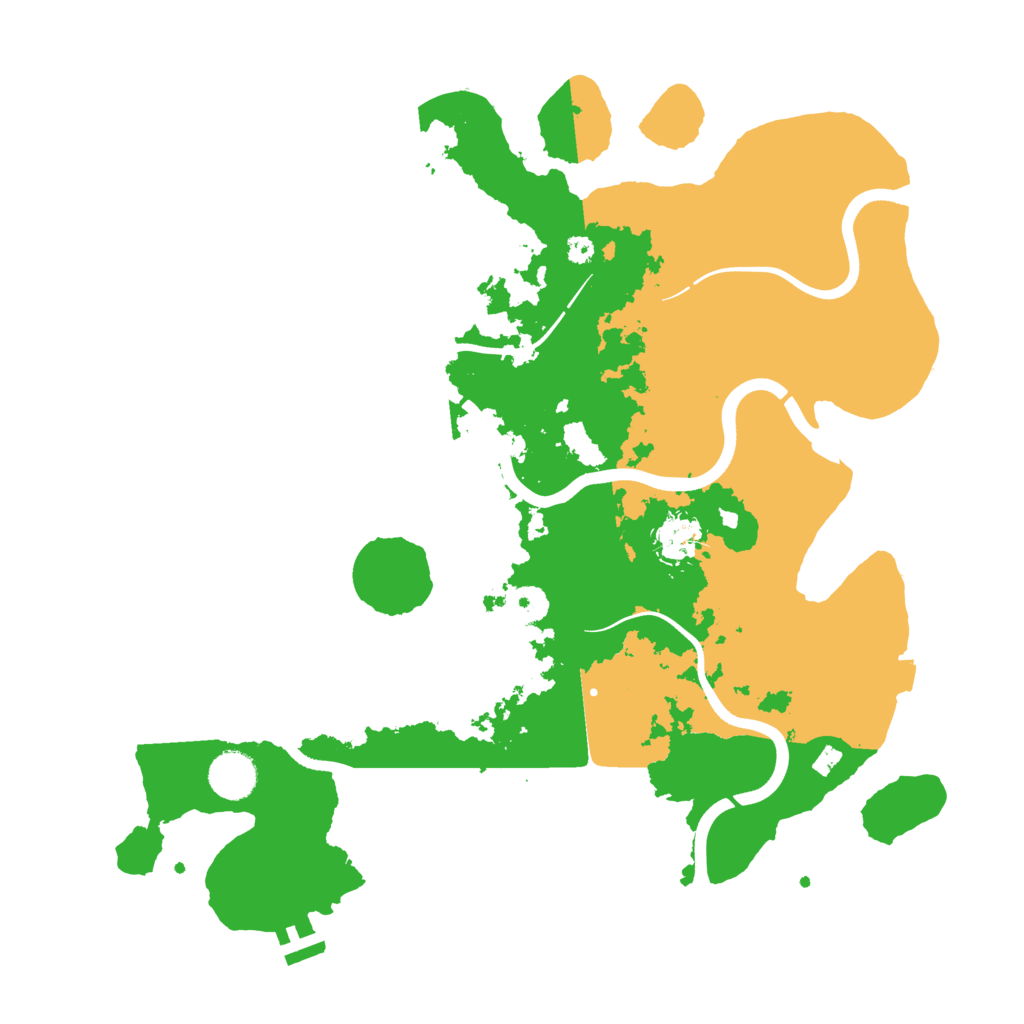 Biome Rust Map: Procedural Map, Size: 3750, Seed: 816105695