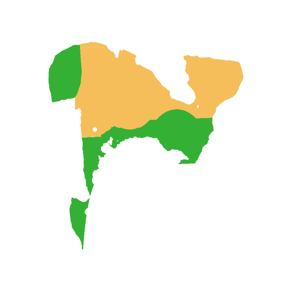 Biome Rust Map: Procedural Map, Size: 2000, Seed: 859306775