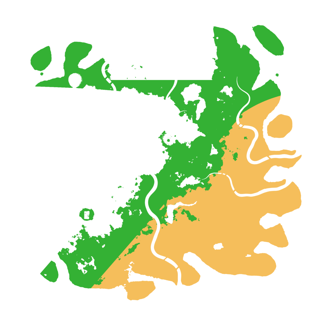 Biome Rust Map: Procedural Map, Size: 4250, Seed: 88292400