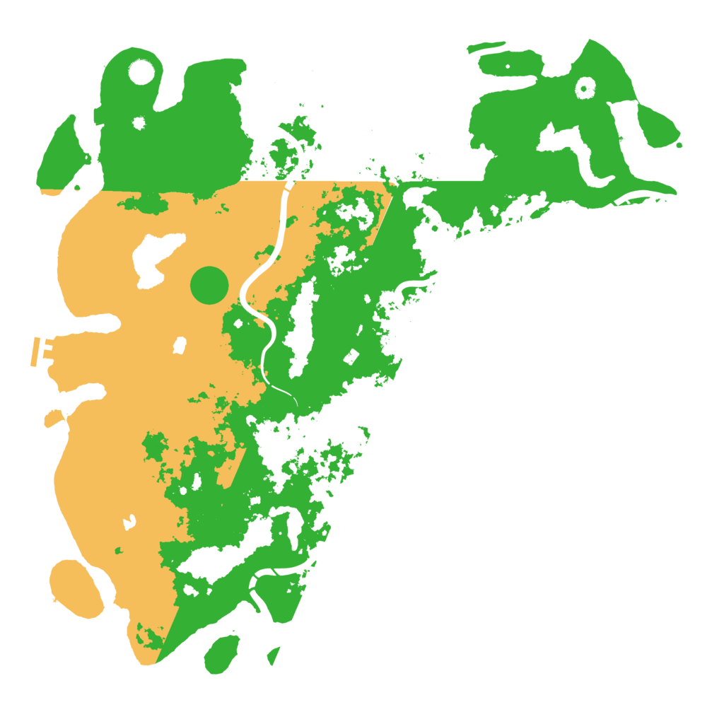 Biome Rust Map: Procedural Map, Size: 5000, Seed: 789213
