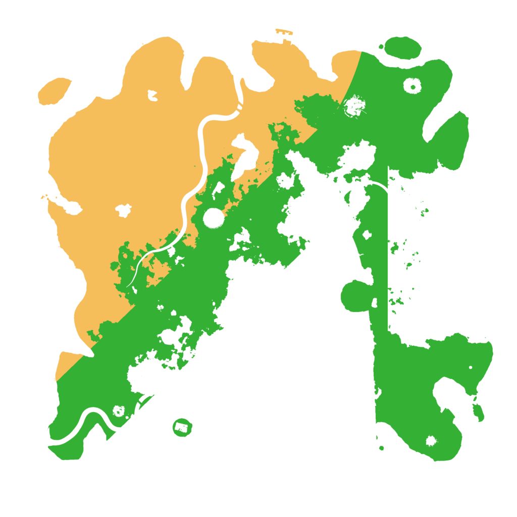 Biome Rust Map: Procedural Map, Size: 4500, Seed: 962527355