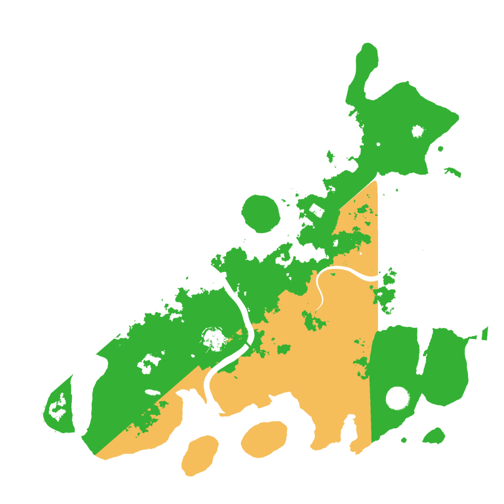 Biome Rust Map: Procedural Map, Size: 3800, Seed: 565613