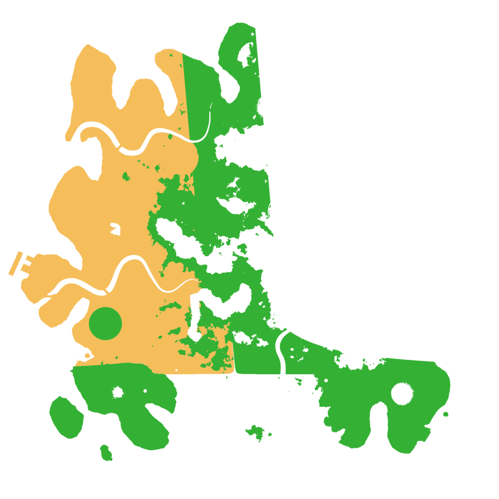 Biome Rust Map: Procedural Map, Size: 4000, Seed: 2045884352