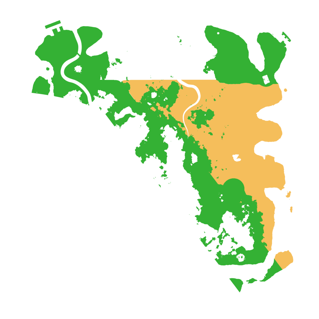 Biome Rust Map: Procedural Map, Size: 4000, Seed: 141024284