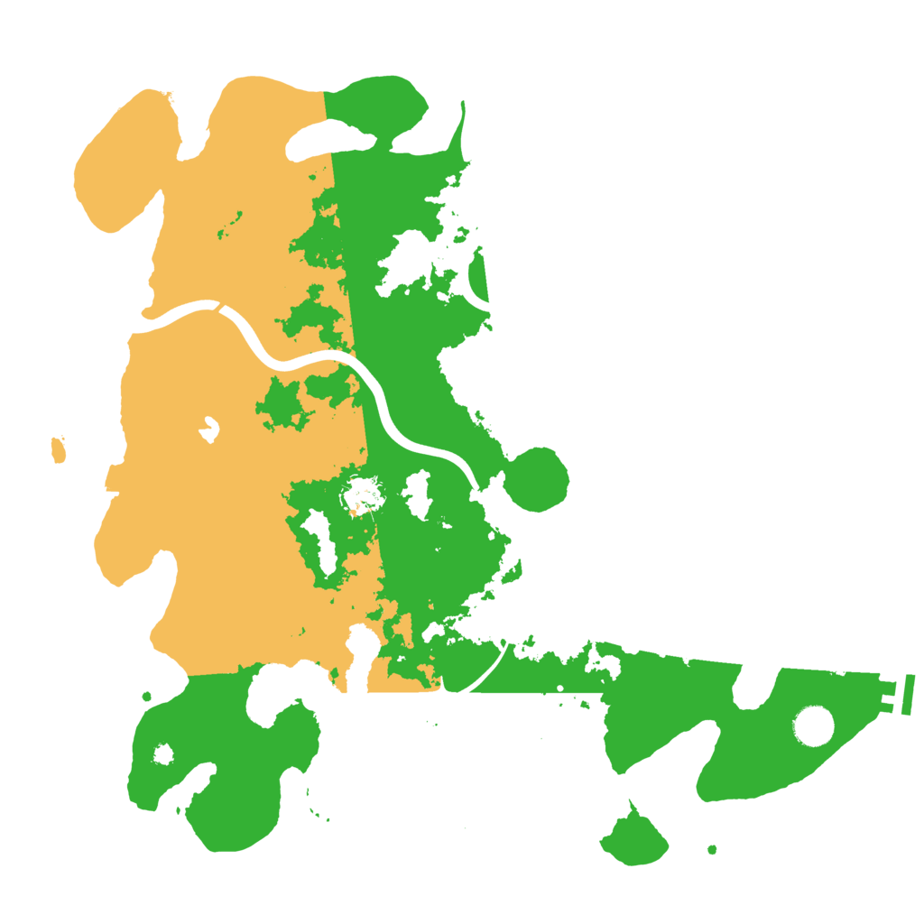 Biome Rust Map: Procedural Map, Size: 4000, Seed: 564658670