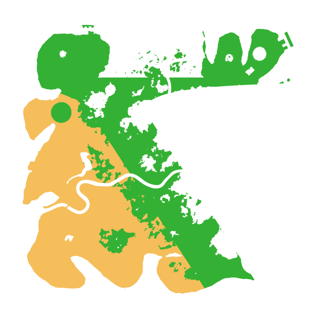 Biome Rust Map: Procedural Map, Size: 4000, Seed: 1726585201