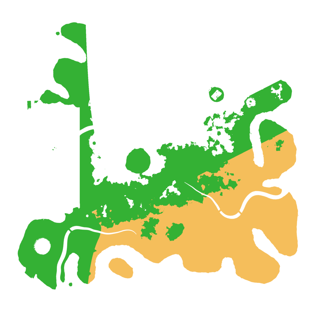 Biome Rust Map: Procedural Map, Size: 3500, Seed: 1175707264