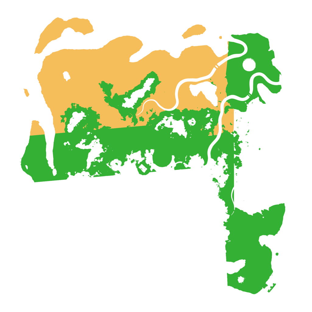 Biome Rust Map: Procedural Map, Size: 4250, Seed: 873389201