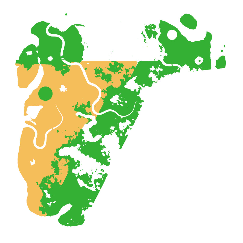 Biome Rust Map: Procedural Map, Size: 4500, Seed: 869964043