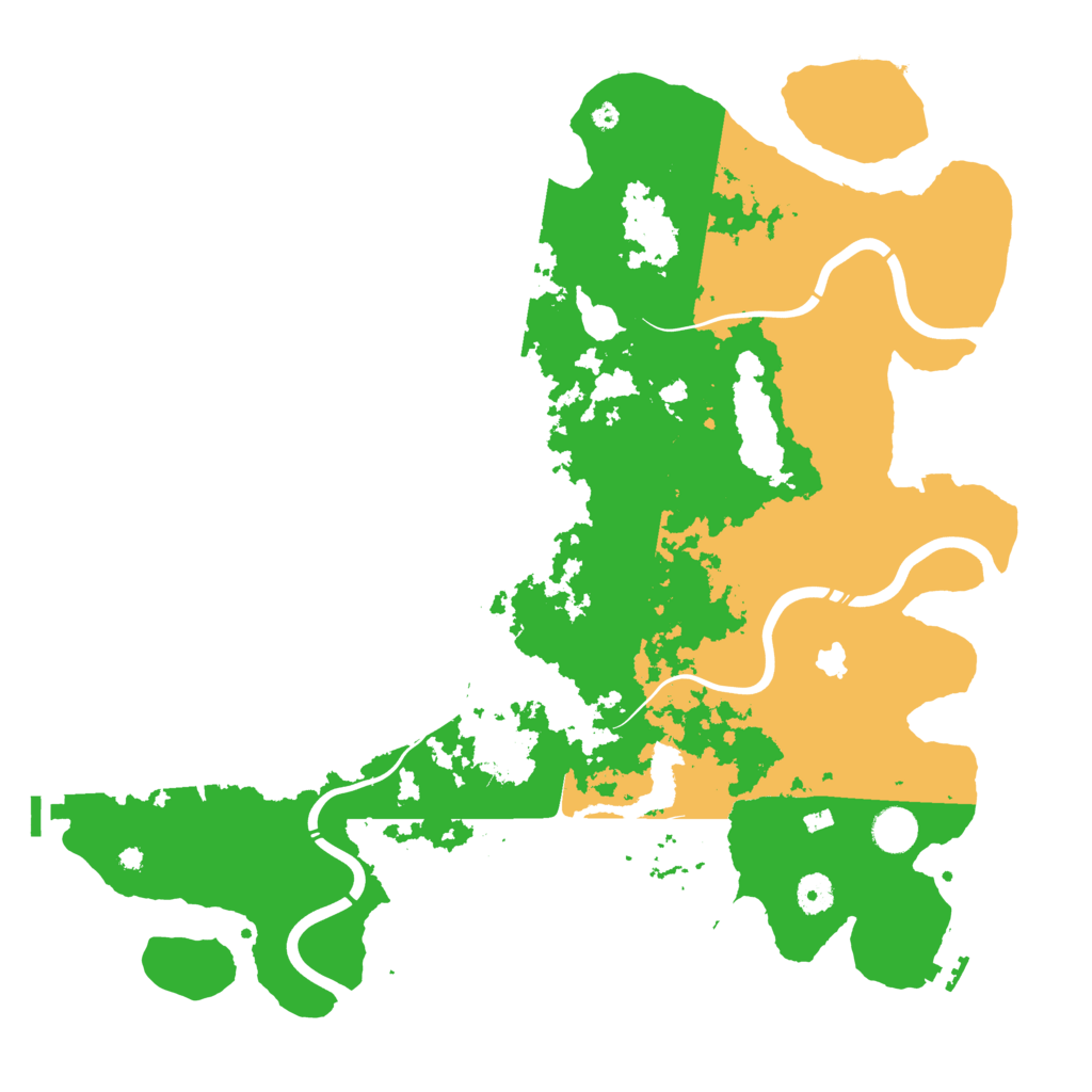 Biome Rust Map: Procedural Map, Size: 4250, Seed: 628817