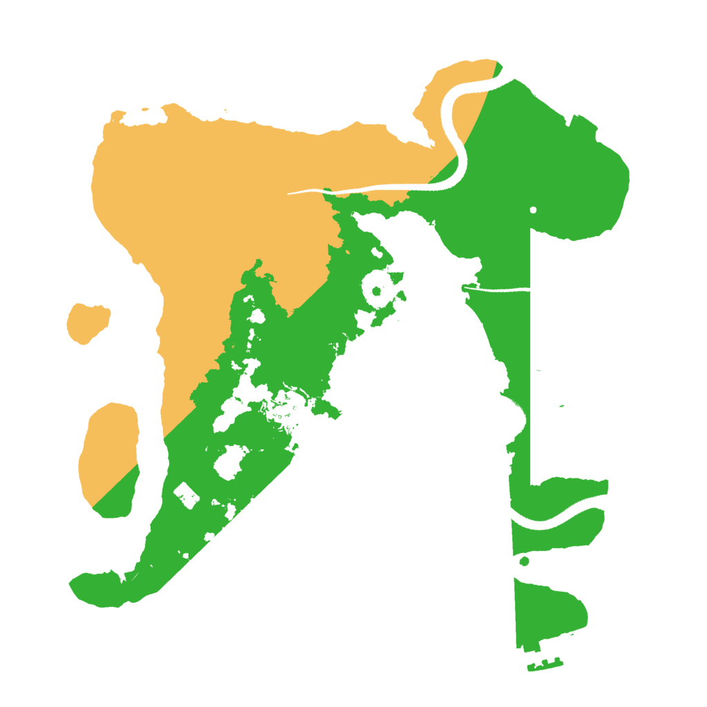 Biome Rust Map: Procedural Map, Size: 3000, Seed: 1152339639