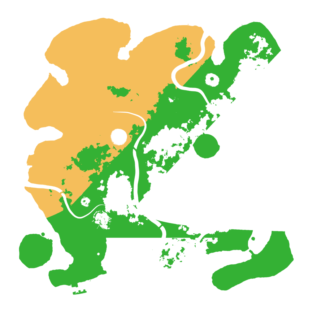 Biome Rust Map: Procedural Map, Size: 3500, Seed: 1938935445