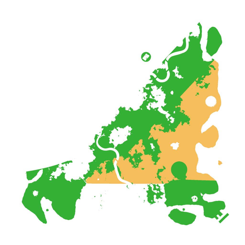 Biome Rust Map: Procedural Map, Size: 4000, Seed: 1815145595