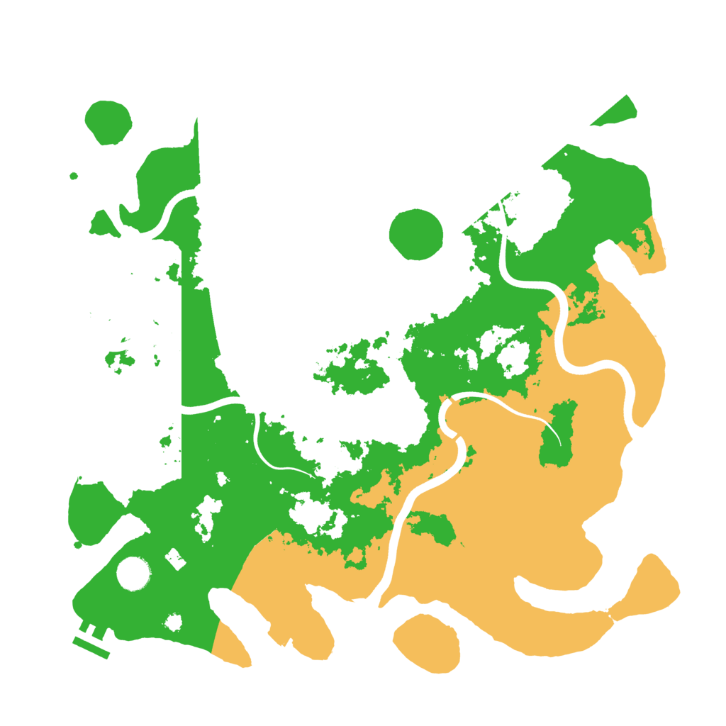 Biome Rust Map: Procedural Map, Size: 3800, Seed: 716409621