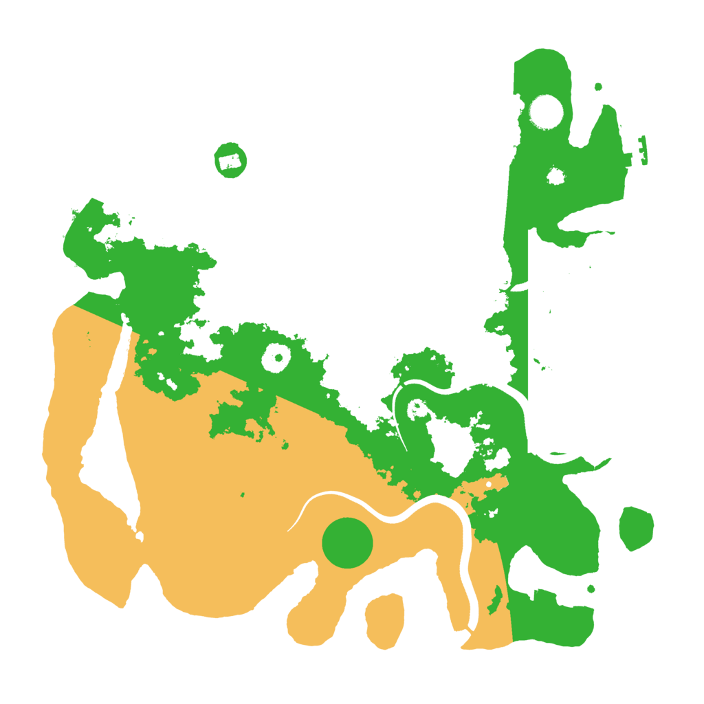Biome Rust Map: Procedural Map, Size: 3650, Seed: 1900666462