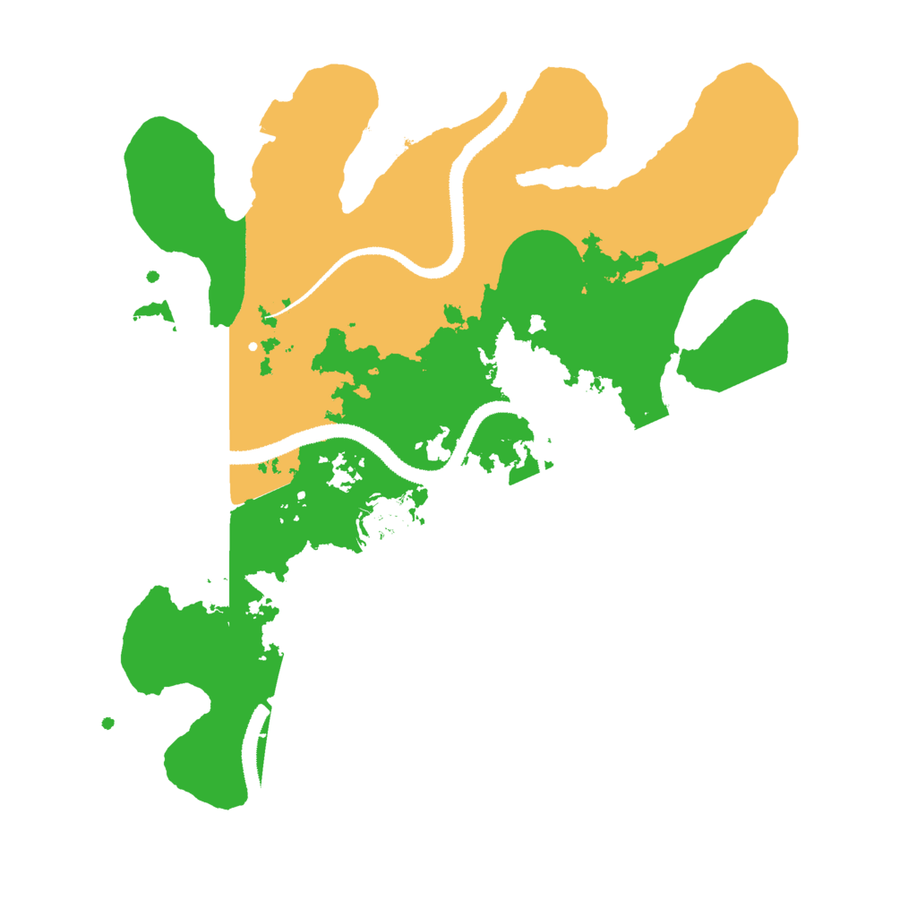 Biome Rust Map: Procedural Map, Size: 3000, Seed: 1668078599