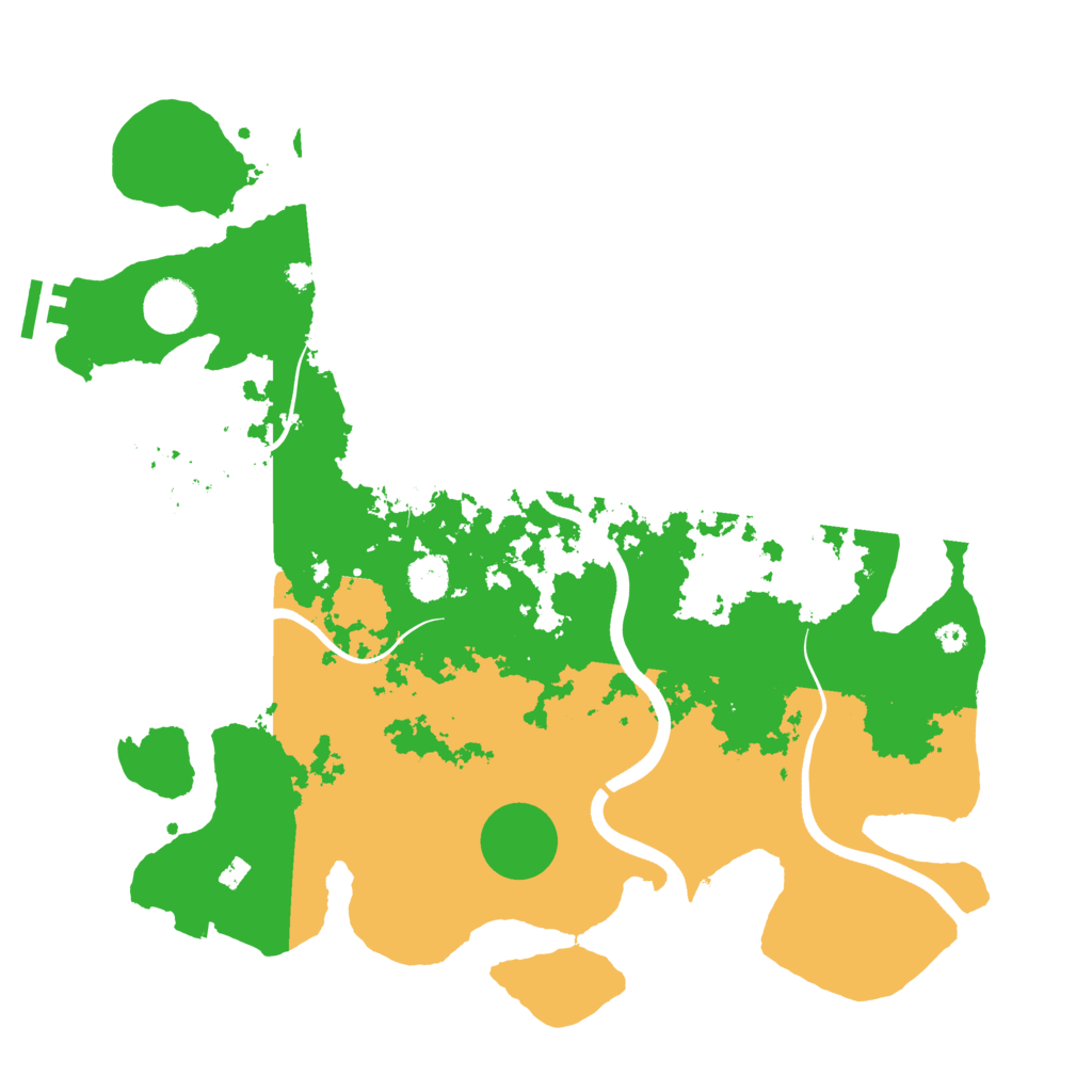 Biome Rust Map: Procedural Map, Size: 3750, Seed: 8325