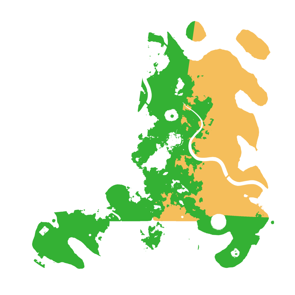 Biome Rust Map: Procedural Map, Size: 3500, Seed: 1018938351