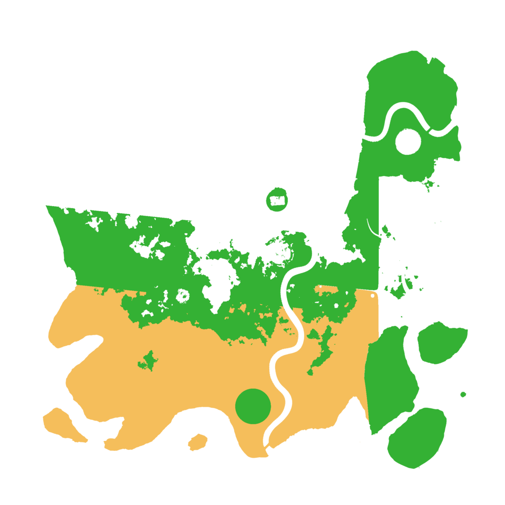 Biome Rust Map: Procedural Map, Size: 3750, Seed: 1526288579