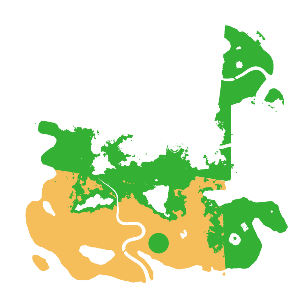 Biome Rust Map: Procedural Map, Size: 4000, Seed: 940890000